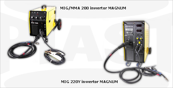 MIG/MMA 200 inwertor MAGNUM, MIG 220Y inwertor MAGNUM
