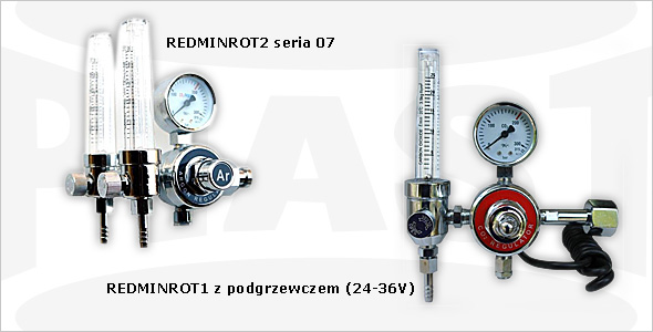 REDMINROT2 seria 07, REDMINROT1 z podgrzewczem (24-36V)